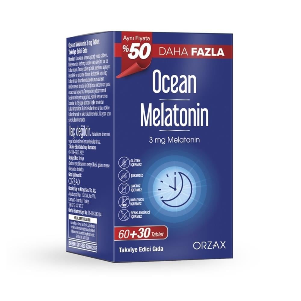 Ocean Melatonin 3 mg 90 Tablet