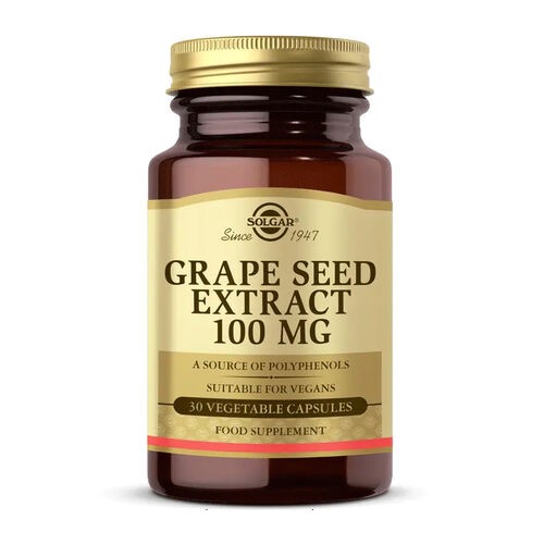 SOLGAR GRAPE SEED EXTRACT 100 MG 30 KAPSÜL