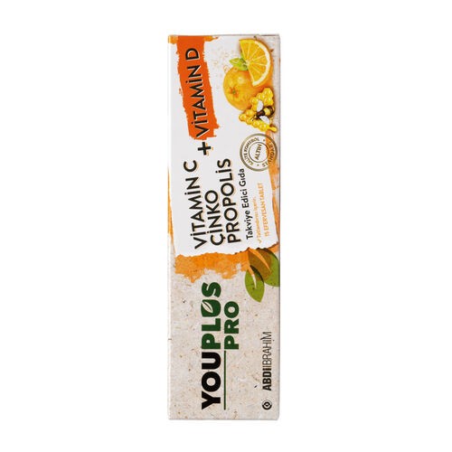 YOUPLUS PRO VIT C&D+CINKO+PRPLS 15 EFFERVESAN