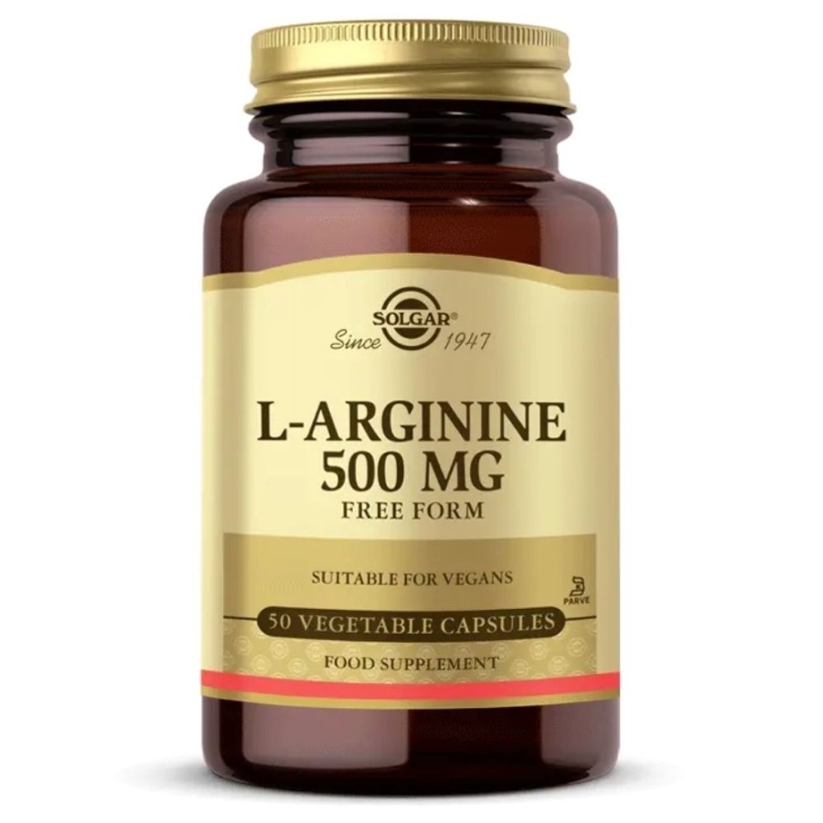 SOLGAR L-ARGININE 500 MG 50 KAPSUL
