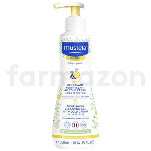 Mustela Cold Cream İçeren Besleyici Şampuan 300 ml