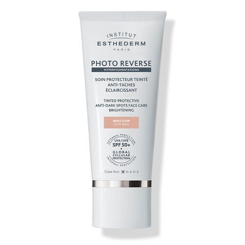 Institut Esthederm Photo Reverse SPF50+ Renkli Güneş Kremi 50 ml - Light Beige