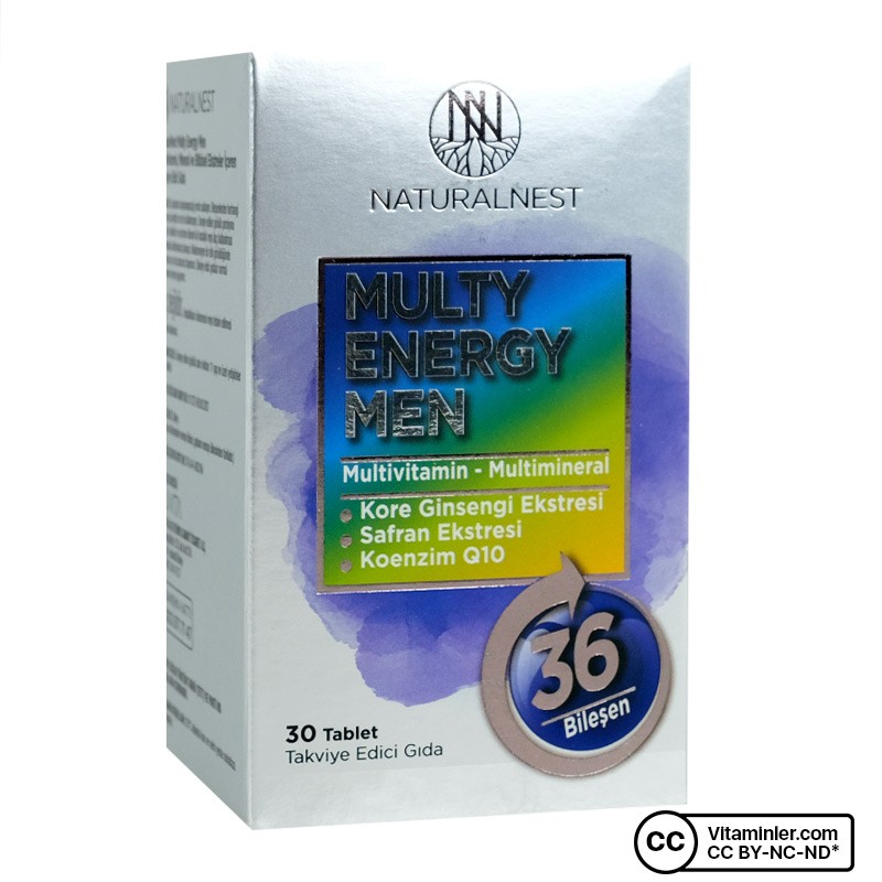 NATURALNEST MULTY ENERGY MEN 30 TABLET