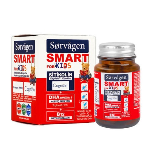 SORVAGEN SMART KIDS SITIKOLIN DHA
