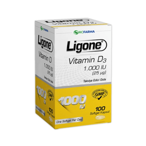 LIGONE VITAMIN D3 100 SOFTGEL