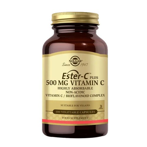 SOLGAR ESTER-C PLUS 500 MG 100 KAPSUL