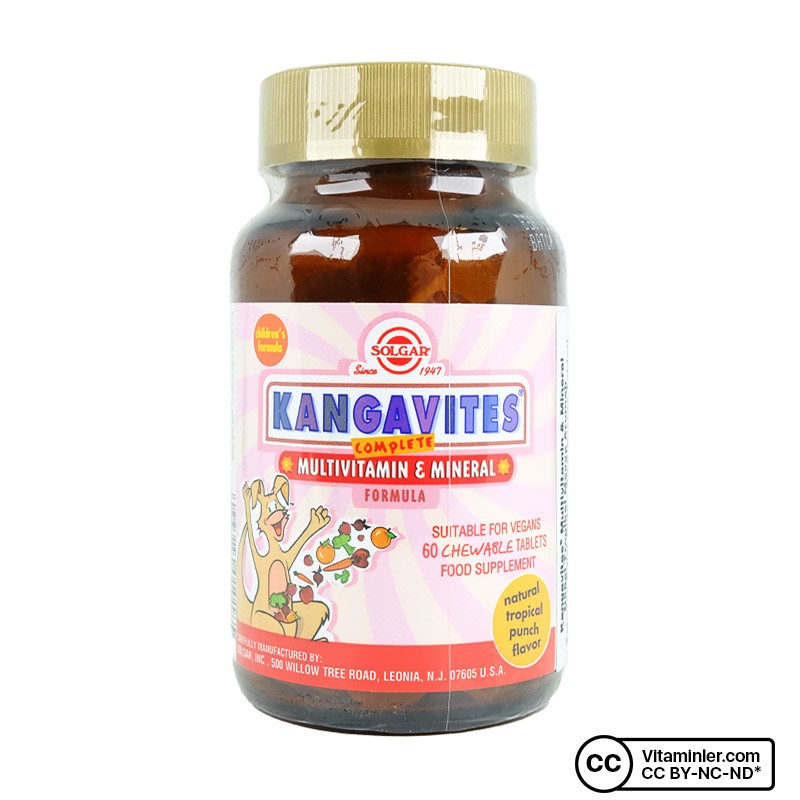 SOLGAR KANGAVITES MULTIVITAMIN 60 TABLET