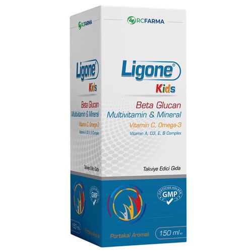 LİGONE KİDS MULTİVİTAMİN ŞURUP 150 ML