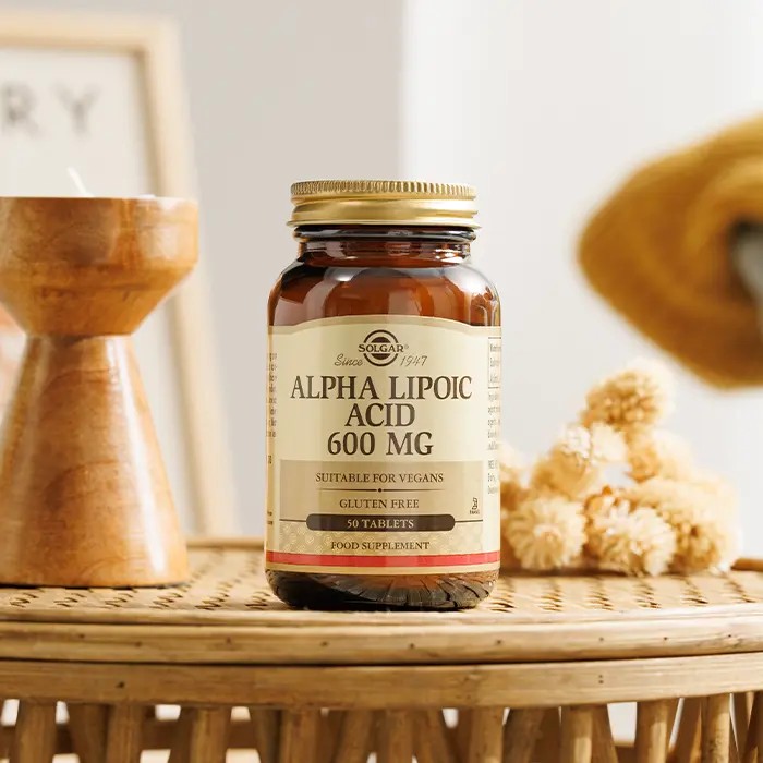 SOLGAR ALPHA LIPOIC ACID 600 MG 50 TABLET