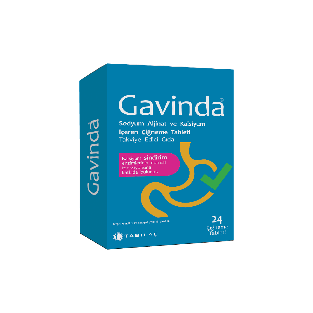 Gavinda Çiğneme Tableti