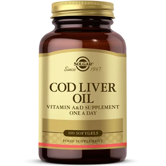 SOLGAR CODLIVER OIL 100 KAPSUL
