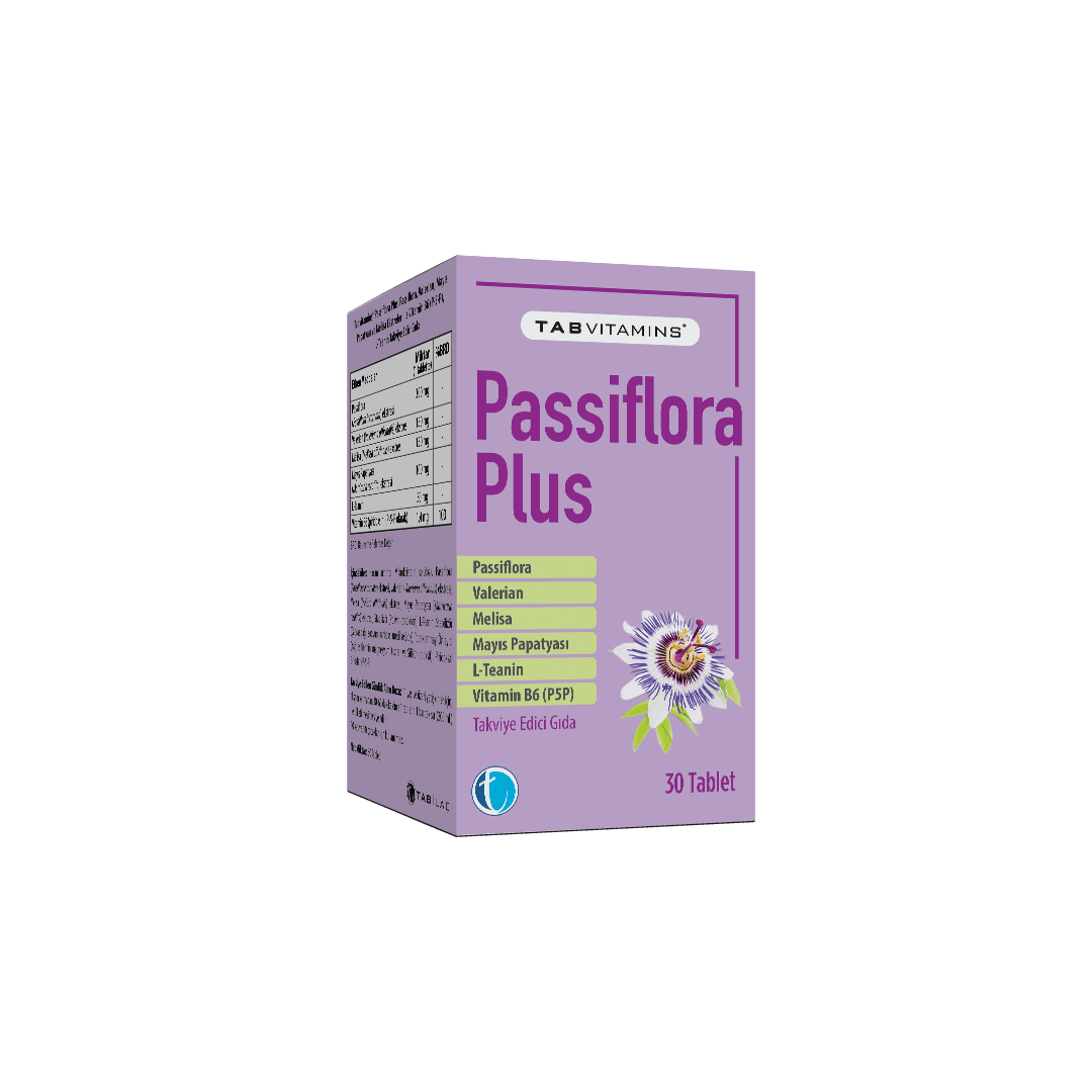 TabVitamins Passiflora Plus 30 Tablet