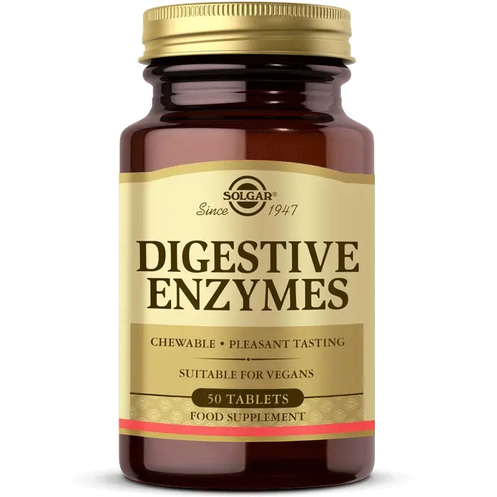 SOLGAR DIGESTIVE ENZYMES 50 CIGNEME TABLET