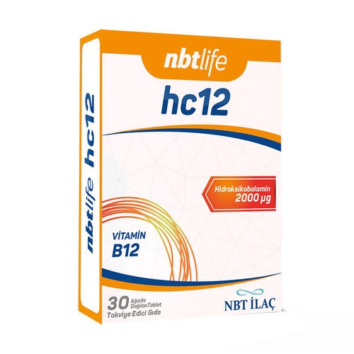 NBTLİFE HC12 30 AĞIZDA DAĞILAN KAPSÜL