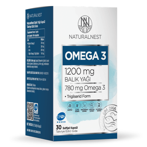 NATURALNEST OMEGA 3 BALIK YAĞI 30 KAPSÜL