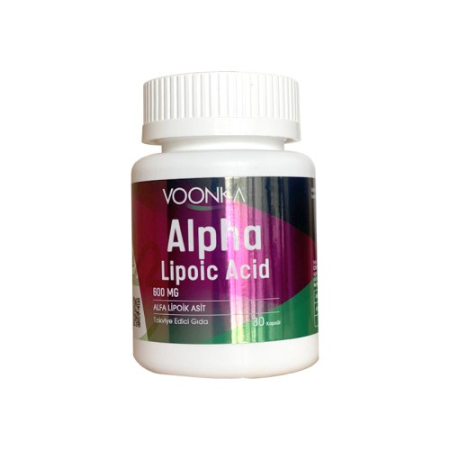 VOONKA ALPHA LIPOIC ACID 600 MG 30 KAPSÜL