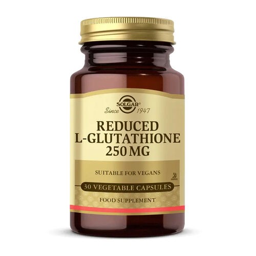 SOLGAR L-GLUTATHIONE (REDUCED)250MG V-KAPSÜL