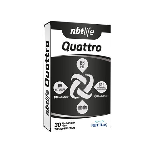 NBTLİFE QUATTRO 30 AĞIZDA DAĞILAN TABLET