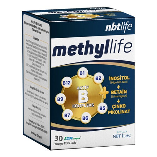 NBTLİFE METHYLLİFE 30 KAPSÜL