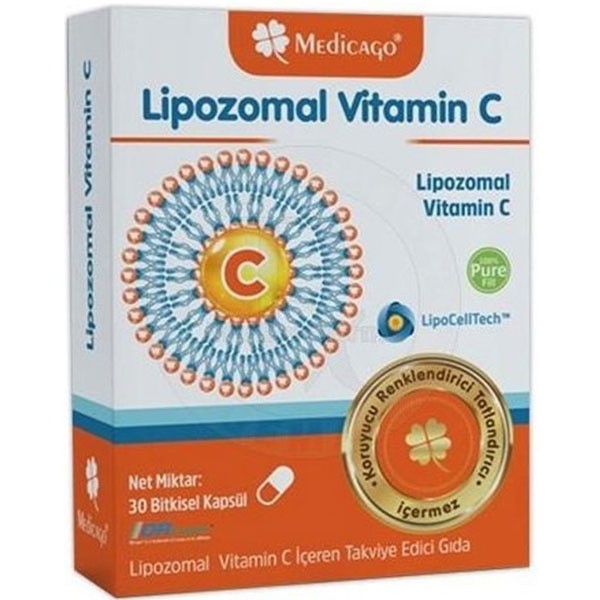 Medicago Lipozomal Vitamin C 30 Kapsül