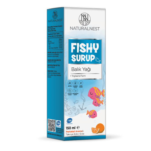 NATURALNEST FISHY BALIK YAĞI ŞURUP 150 ML