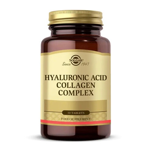 SOLGAR HYALURONIC ACI.COLLA.C.120MG 30 TABLET