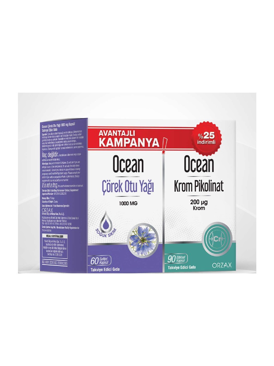 OCEAN ÇOREKOTU+KROM %25 INDIRIMLI