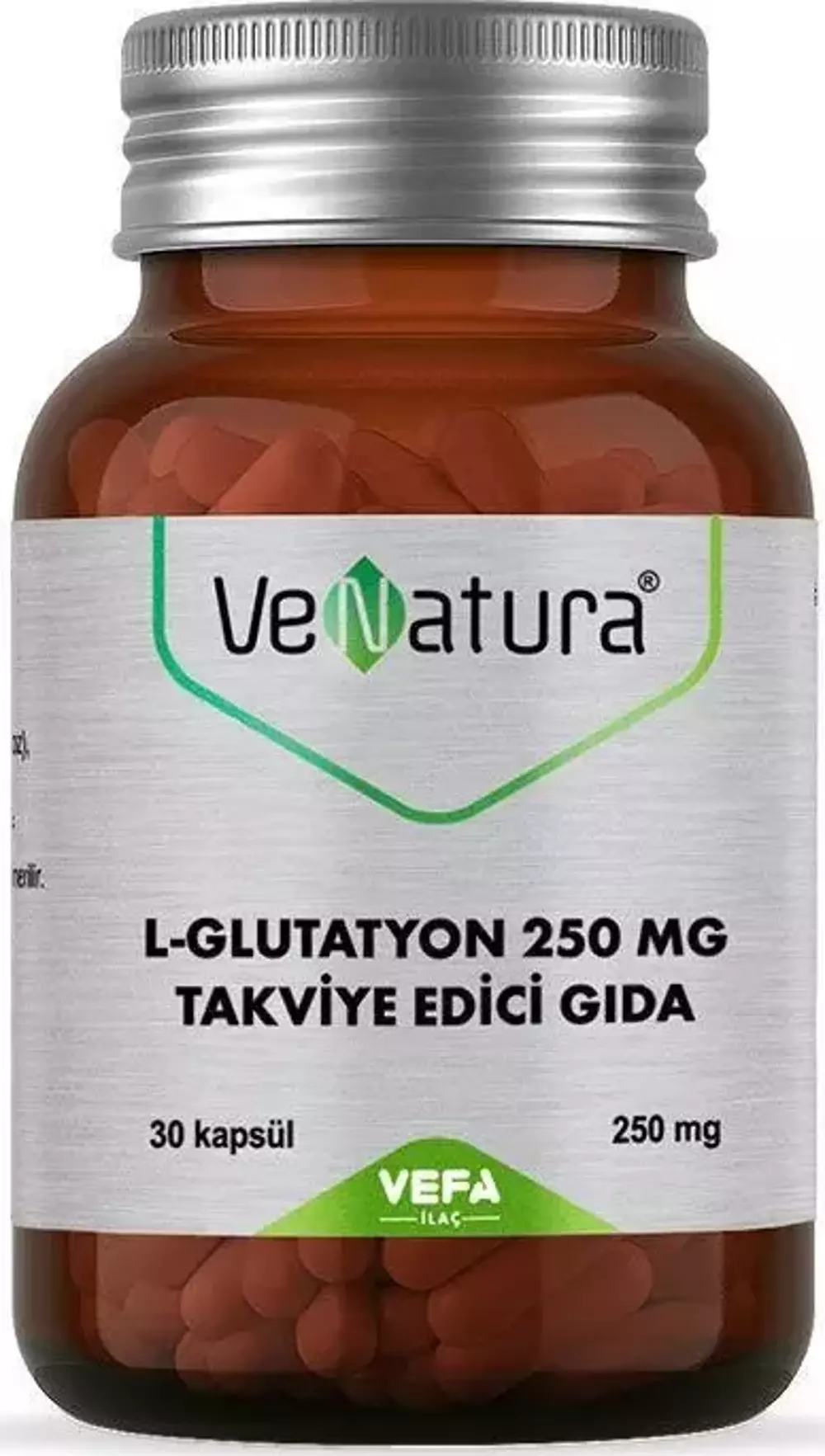 Venatura L Glutatyon 250 mg 30 Kapsül