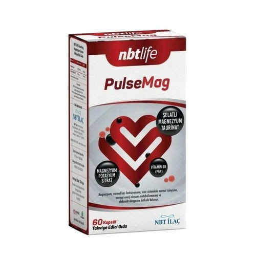 NBTLİFE PULSEMAG 60 KAPSÜL