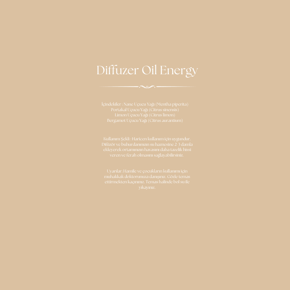 Difüzer Oil - Energy