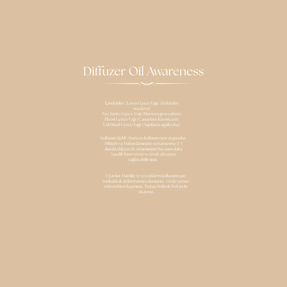 Difüzer Oil -Awareness