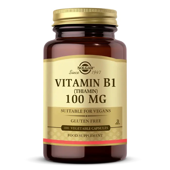 SOLGAR VITAMIN B-1(THIAMIN)100MG 100CAPS