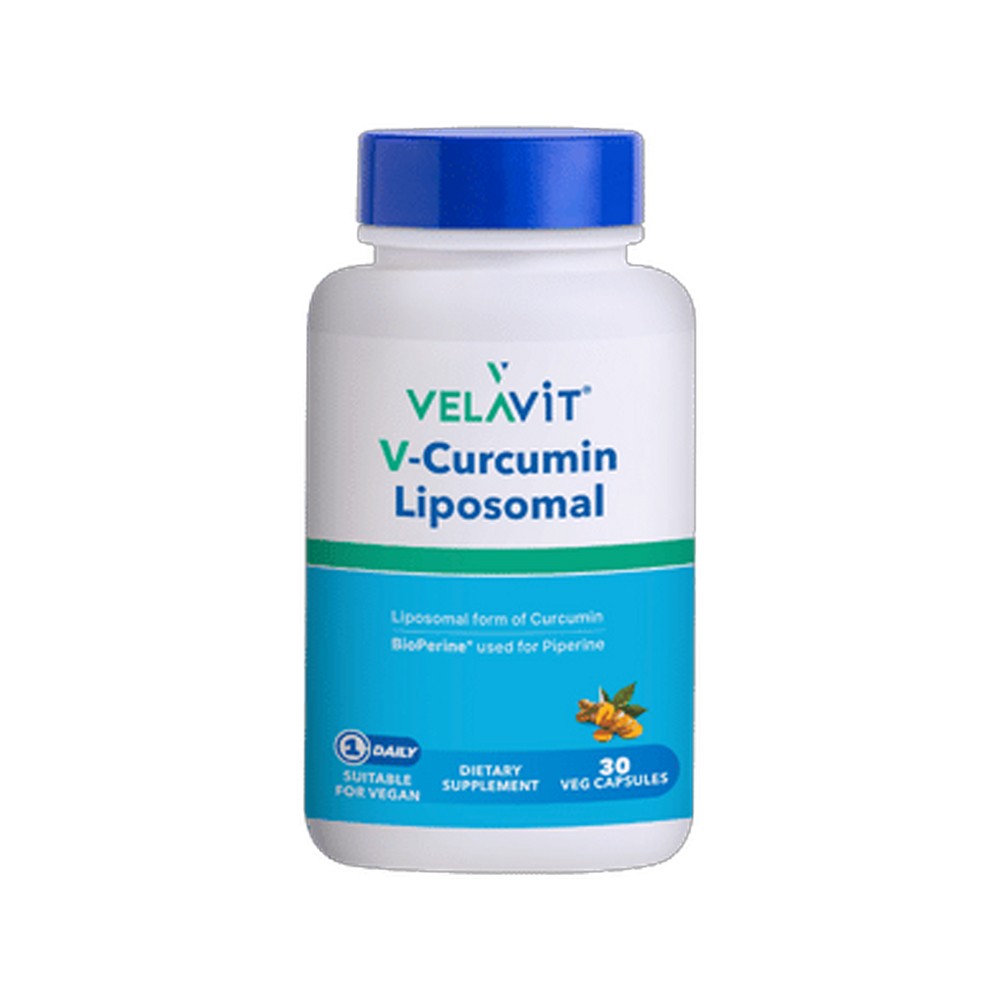 Velavit V-Curcumin Liposomal Takviye Edici Gıda 30 Kapsül
