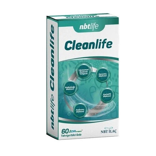 NBTLİFE CLEANLİFE 60 KAPSÜL