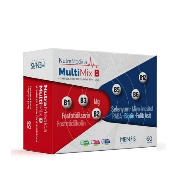 NUTRAMEDICA MULTIMIX B VIT 60 KAPSUL