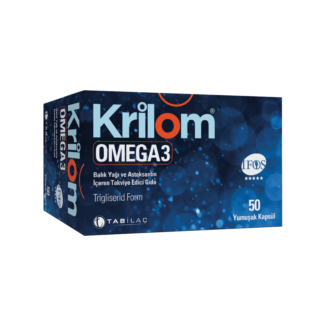 Krilom Omega 3, 50 Kapsül