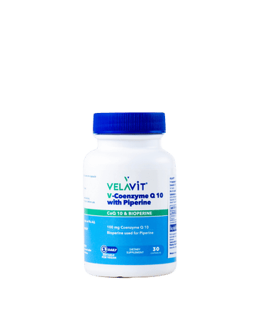 VELAVIT V-COENZYME Q10&PIPERINE 30 KAP