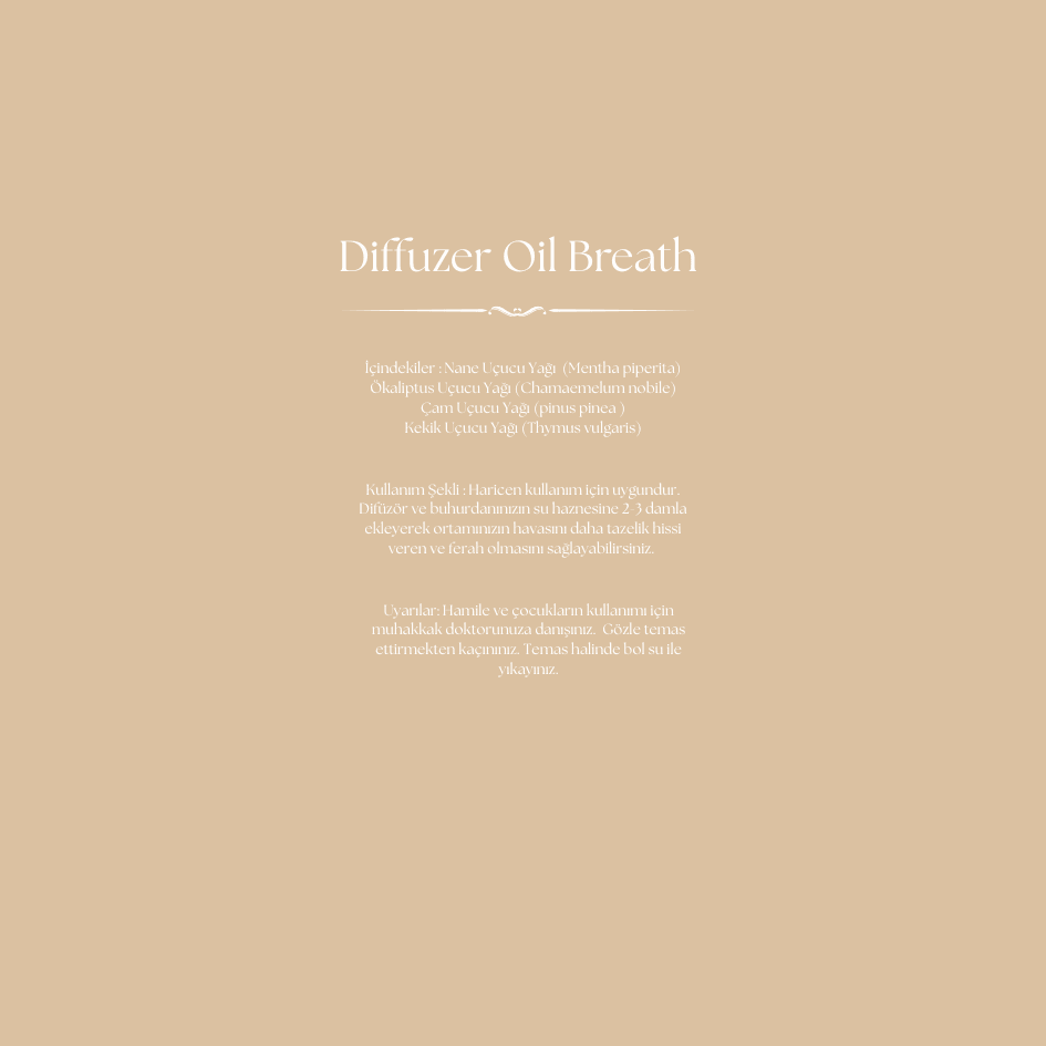 Difüzer Oil- Breath