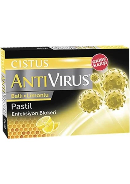 CISTUS ANTI VIRUS BALLI LIMON PASTIL
