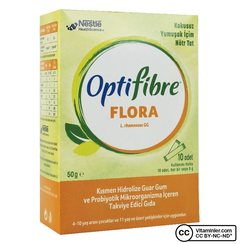 OPTIFIBRE FLORA 50 GR 10X5