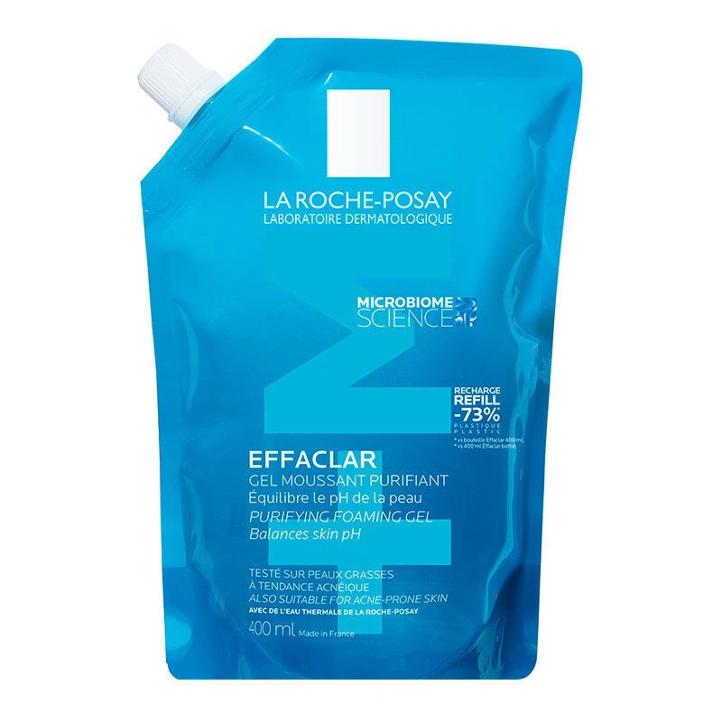 La Roche Posay Effaclar Yağlı Ciltler İçin Temizleme Jeli 400 ml - Refill