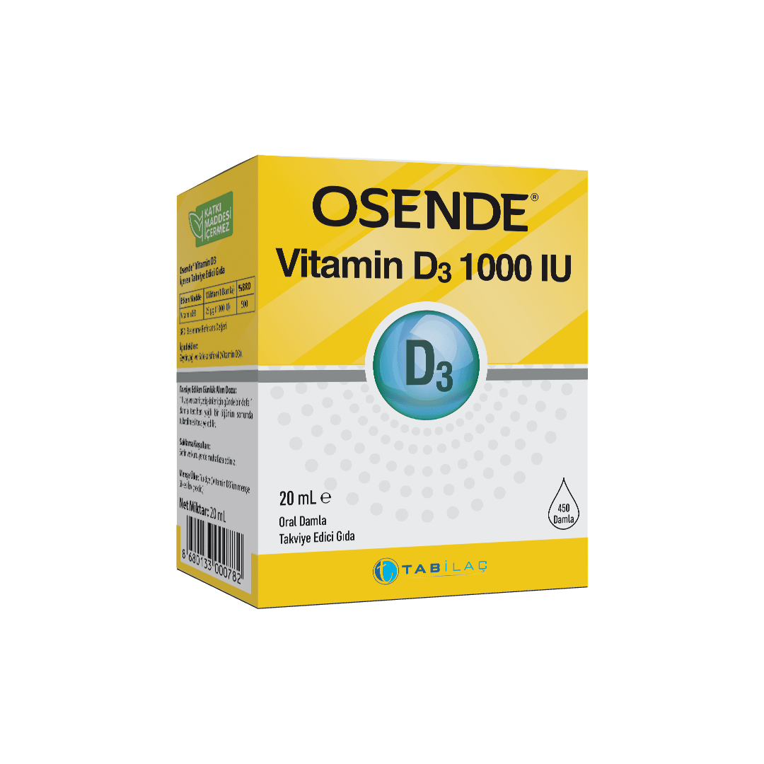 Osende Vitamin D3 Damla