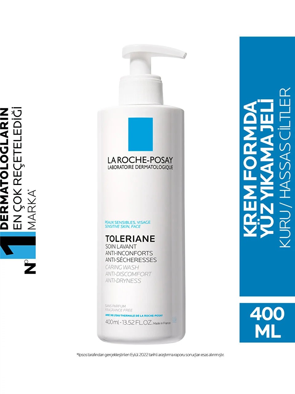 La Roche Posay Toleriane Caring Wash Nemlendirien Temizleyici Jel 400 ml