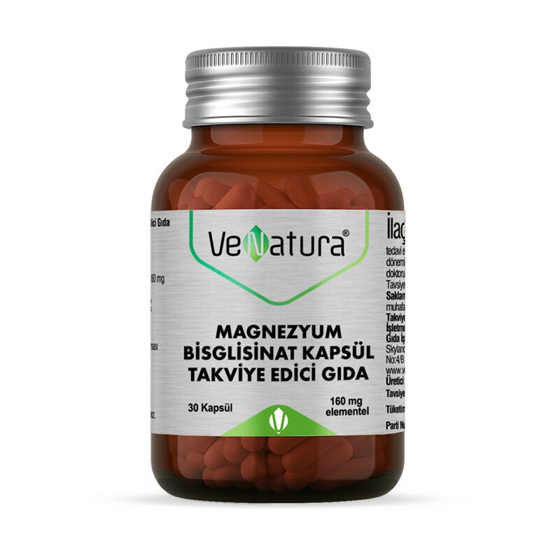 VENATURA MAGNEZYUM BISGLISINAT 30 KAPS.