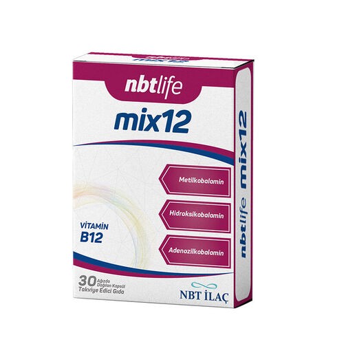 NBTLİFE MİX12 30 AĞIZDA DAĞILAN KAPSÜL
