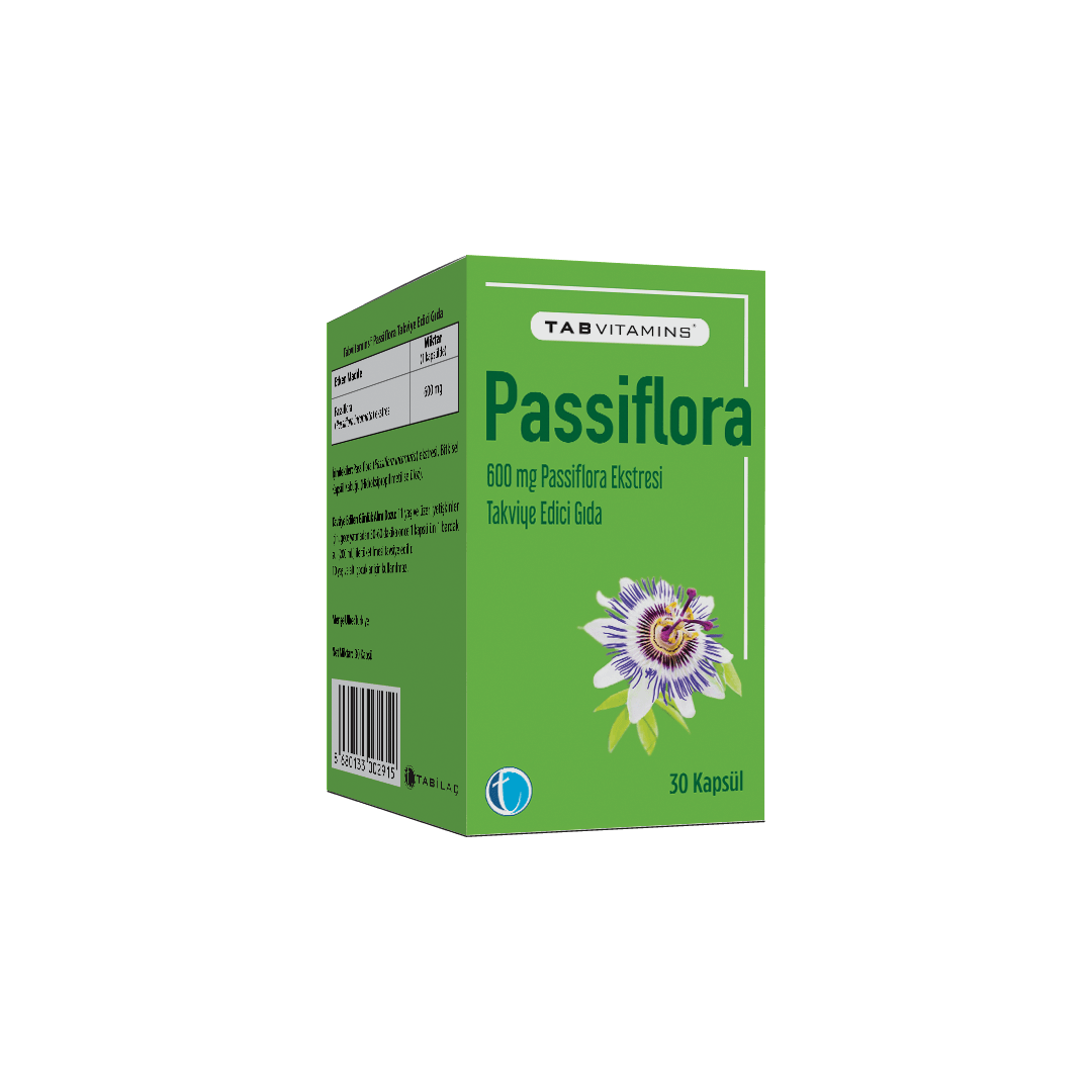 TabVitamins Passiflora 30 Kapsül
