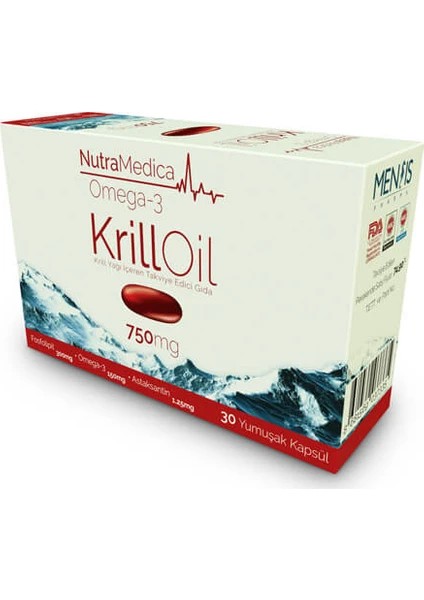 NUTRAMEDICA KRILL OIL 750 MG 30 KAPSUL