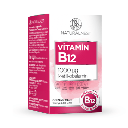 NATURALNEST VİTAMİN B12 60 TABLET