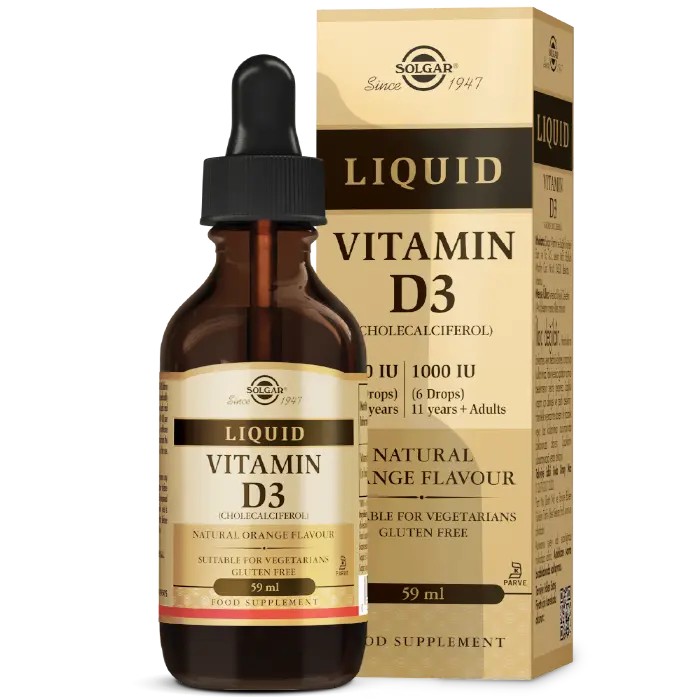 SOLGAR VITAMIN D3 LIQUID 59 ML