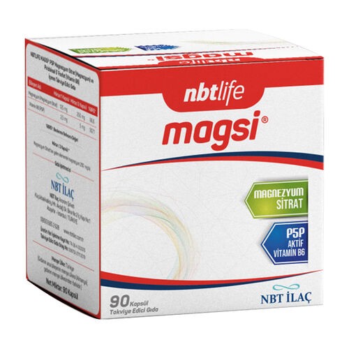 NBTLİFE MAGSİ & P5P 90 KAPSÜL